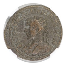 Roman Provincial Mesopotamia Nisibis AD 244-249 AE26 Philip I NGC Ancients VF picture