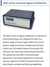 *NEW IN BOX* PCB Piezotronics 482C Signal Conditioner 4-Channel Part# 482C16 picture