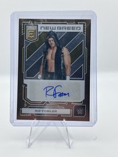 Panini 2023 Donruss Elite WWE Rip Fowler New Breed Auto Gold /10 RC #NB-RPF picture