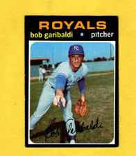 1971 Topps Bob Garibadldi #701 Hi # Kansas City Royals EXCELLENT  picture