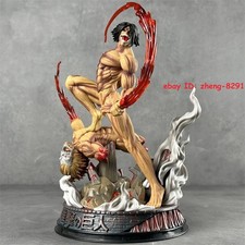 US H29CM Attack on Titan Eren Jaeger In Combat GK PVC Painted Figure Statue Toy picture