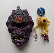 1993 Mighty Max Doom Zone Outwits Cyclops COMPLETE 100% Bluebird picture