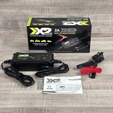 X2 Power Dual Voltage Automatic Battery Charger ~ 2 Amp ~ 6V / 12V EUC picture