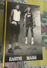 Nike Michael Jordan Best On Earth Best On Mars Vintage Poster Size 24 X 36 picture