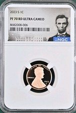 2023 S Lincoln Memorial Cent 1c PF70 NGC Bx4 [INSTOCK] picture