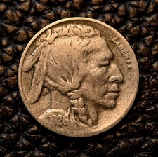 (ITM-6276) 1926-S Buffalo Nickel ~ VF+ Condition ~ COMBINED SHIPPING picture