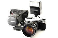 [EXC++] Canon AE-1 Program 35mm SLR + FD 35-105mm f/3.5 + Speedlite Flash JP picture