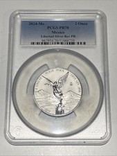 2024-Mo Mexico 2 oz Silver Libertad Reverse Proof PCGS REVERSE PF 70 picture