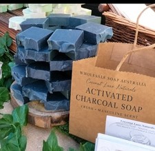 Handmade soap 25 Activated Charcoal Soap Bar Fresh Mint- wholesale soap picture