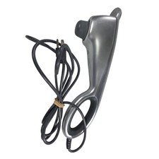 Brookstone Max Handheld Percussion Massager Silver 3-Speed F-209 SKU 585539 picture
