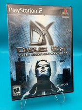 Deus Ex: The Conspiracy (Sony PlayStation 2, 2002) - Complete in Box picture