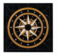 Floor Marble Medallion 24''x24'' picture