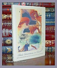 New Alice in Wonderland Illustrated Salvador Dali 150th Anniversary Hardcover picture
