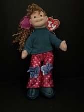 Ty Teenie Beanie Magic Molly Beanie Kids Plush Doll Retired 2001 Vintage picture