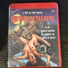 The Howl of the Devil - Paul Naschy Horror Mondo Macabro Limited Blu-ray NEW Red picture