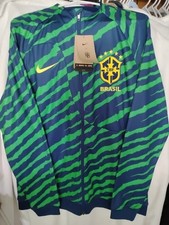 Nike Brazil Academy Pro Anthem Slim Fit Jacket FIFA WORLD CUP size L New w/Tags picture