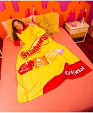 Starburst Candy Snuggie Wearable Super Soft Fleece Blanket w/ Sleeves  picture