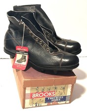 1950’s-60’s Vintage Brook’s Football Cleats Sneakers ~ NOS ~ New w/ Tags & Box picture