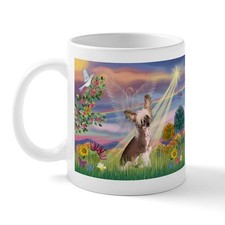 CafePress Cloud Angel Chinese Crested Mug 11 oz Ceramic Mug (16124172) picture