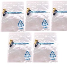 5 pcs Amphenol 142189 SMB Connector Straight Crimp Jack 50 Ohms picture