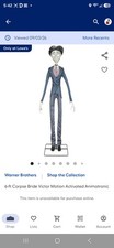 Gemmy Corpse Bride Victor 6 ft Animated Motion Activated Halloween Prop 6021978 picture