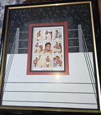 Muhammad Ali 1998 Domincan Republic Stamps 15x17 Limited Edition Print Boxing picture