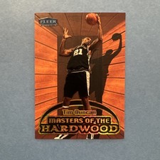 1999-00 Fleer Tradition - Masters of the Hardwood Tim Duncan #4 MH picture