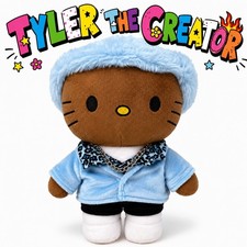 Tyler The Creator Inspired Plush Stuffed Doll Soft Collectible 9 Inch picture