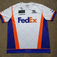 Denny Hamlin FedEx Toyota NASCAR Pit Crew Shirt 2XL Monster Energy Racing picture