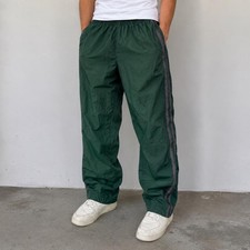 Vintage uncommon 2004 Old Navy Active Green Track Pants XL Early 2000s picture