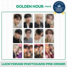[PreSale] ATEEZ 14th Mini Golden Hour Part.5 TicketLink Lucky Draw Photocard picture