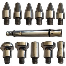 12 Piece Stainless Steel Heads and Pen Set picture