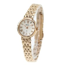 Seiko LUKIA SSWA008 Grow Series Elegant Gold Case Sapphire Glass Women Watch NEW picture