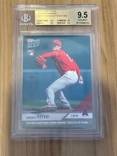 Graded 2018 Topps Now Shohei Ohtani #ST4 Rookie RC Baseball Card BGS 9.5 picture