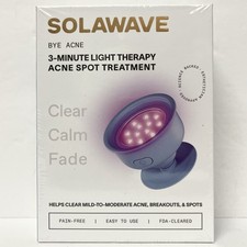 Solawave Bye Acne: 3-Minute Blue + Red Light Therapy Acne Treatment  - New picture