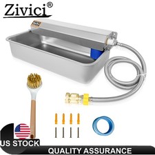 Automatic Dog Water Dispenser 2 Gallons 304 Stainless Steel Dog Water Bowl  picture