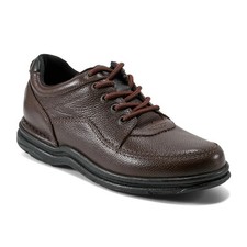 NEW ROCKPORT World Tour Classic Shoes Brown Tumbled Size 7.5 Men Wide Fit picture