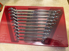 Snap-on Flank Drive Plus 10pc Combination Wrench Set 5/16-7/8 SAE SOEX710 Sealed picture