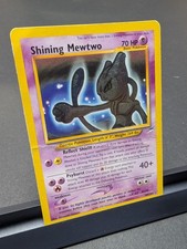 (Creased) Shining Mewtwo 109/105 Neo Destiny Holo Secret Rare Unlimited English picture
