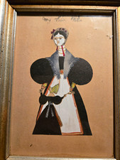 Antique portraits folk art Kirby Mayce Studio Dayton Ohio picture