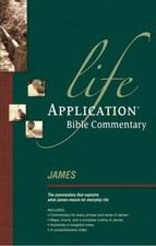 James (Life Application Bible Commentary) - Paperback - VERY GOOD picture