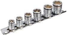 KoKen 1/4Sq 6-sided Short Socket 6-pc Set With Nut Grip RS2450MS/6 Made in Japan picture