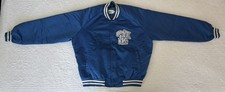 Vintage Kentucky Wildcats Chalk Line Jacket XL Phallic Tongue Logo Satin BBN 💙 picture