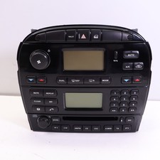 04-09 Jaguar XJ8 XJR X350 AC Heat Climate Controls Radio CD Player Telephone OEM picture