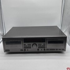 JVC TD-W309 Dual Double Cassette Deck Player Vintage Stereo For Parts/ Repair picture