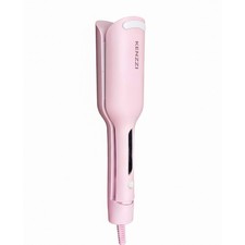 KENZZI Wave Styler 2-Barrel Hair Waver, 1.25 in, 6 Heat Settings, Pink picture