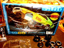 ORIGINAL ISSUE Vintage Rare Amt 1969  AMX 3N1 Funny Car 1/25 picture