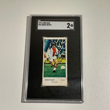 JOHAN CRUYFF - 1971 Lyons Maid #18 - SGC Good 2 picture