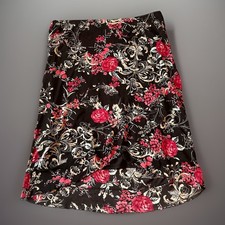 Emma James Woman Skirt Plus Size 3 2X Goth Rose Flowy Boho Midi Whimsigoth Fairy picture