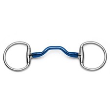 Eggbutt Ported Mullen Mouth Sweet Iron Stainless Steel English Horse Bit New picture